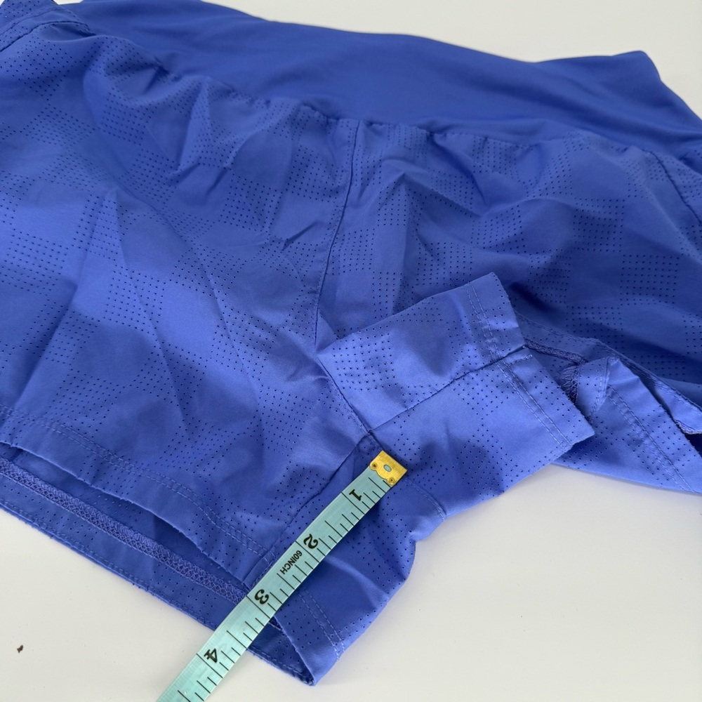 Nike Blue Athletic Shorts Lightweight Elastic Waist - Picture 8 of 9